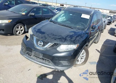 2016 Nissan Rogue S из США, поврежденный, VIN KNMAT2MV0GP598511